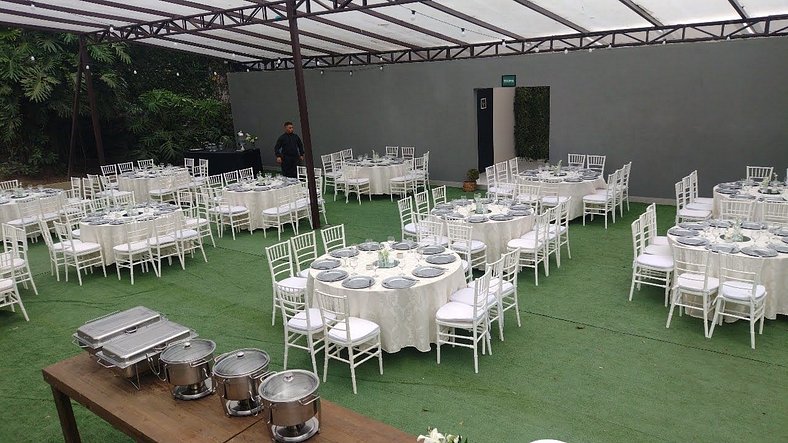 Espaço para eventos - 20 min de SP