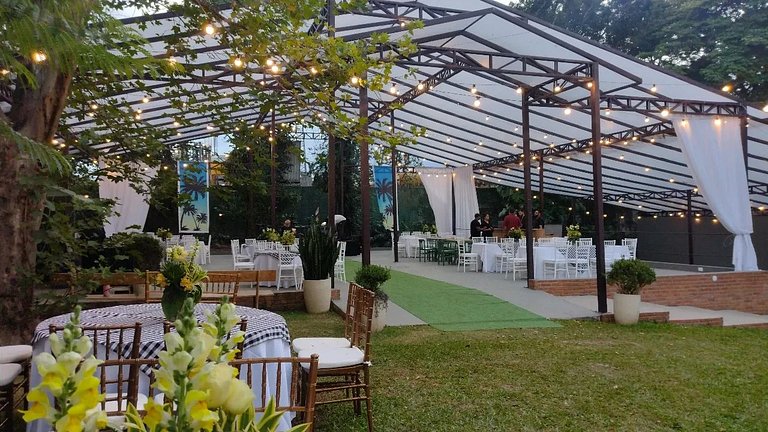 Espaço para eventos - 20 min de SP