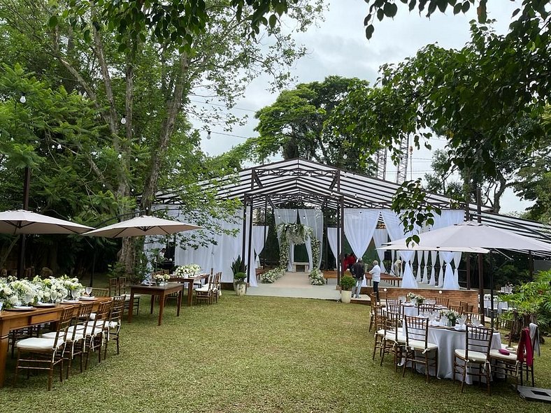 Espaço para eventos - 20 min de SP