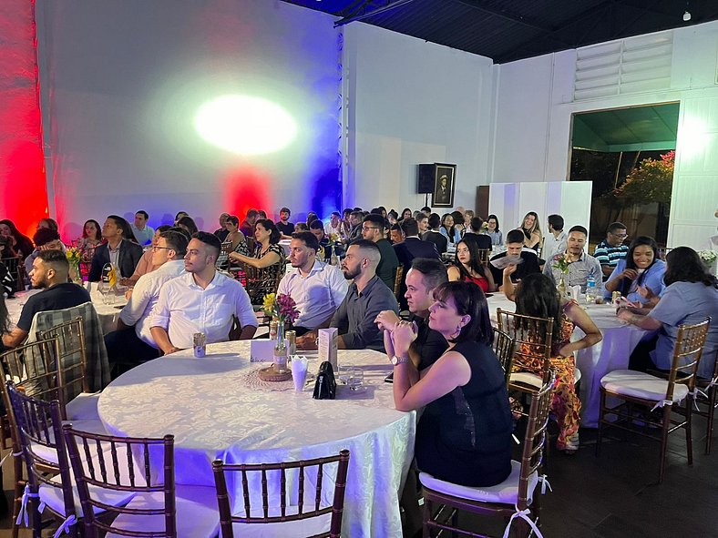 Espaço para eventos - 20min de SP