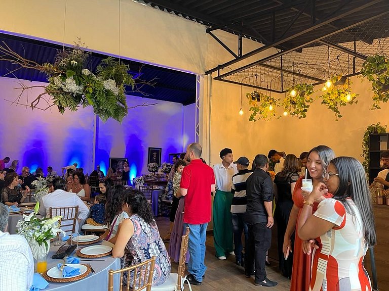 Espaço para eventos - 20min de SP